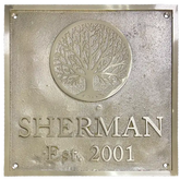 Professional Brass Plaques: Engraved Logos & Addresses